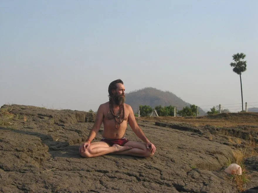 Accomplished Pose (Siddhasana) — photograph