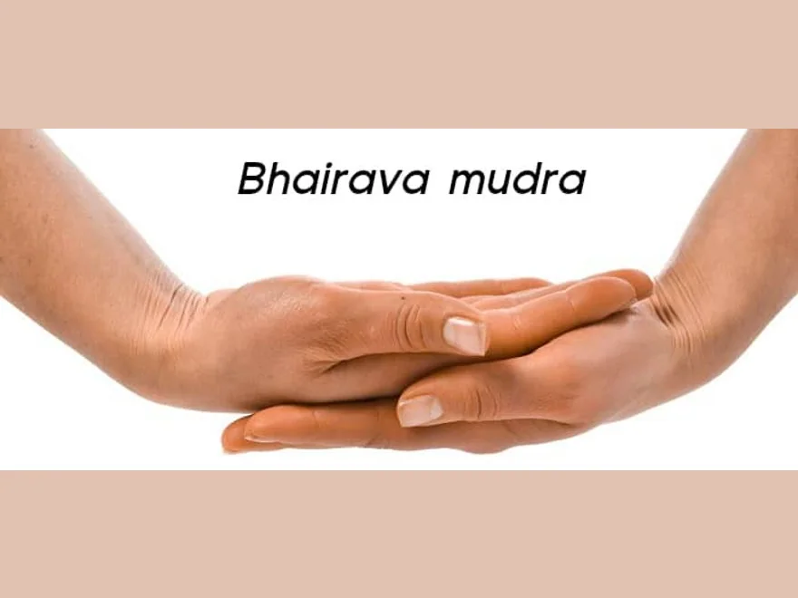 Bhairavi Gesture (Bhairavi Mudra) — photograph