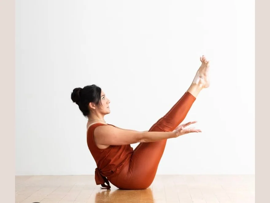 Boat Pose (Navasana) — photograph