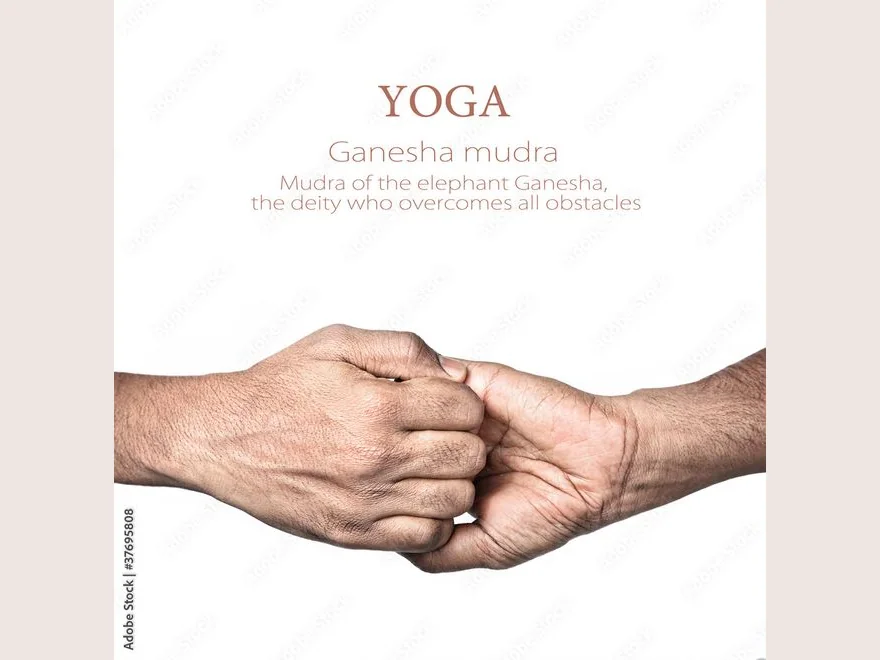 Ganesha Gesture (Ganesha Mudra) — photograph