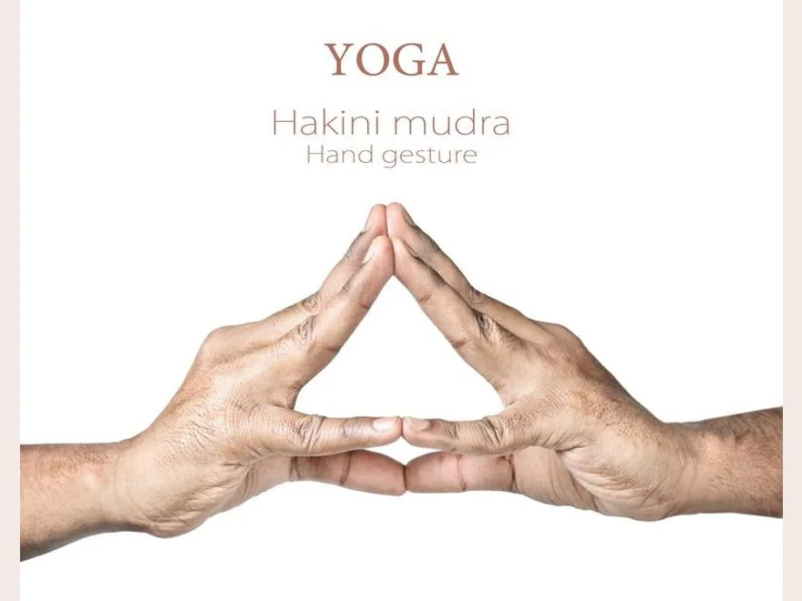 Hakini Gesture (Hakini Mudra) — photograph
