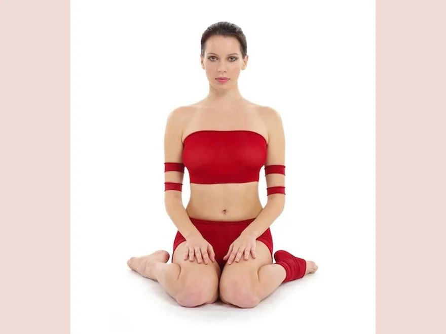 Hero Pose (Virasana) — photograph