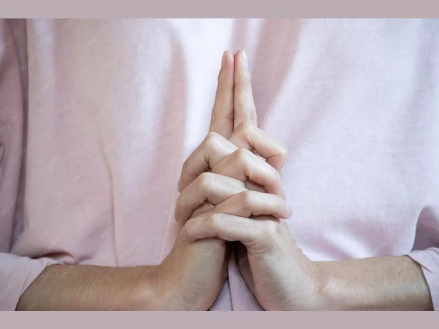 Kali Gesture (Kali Mudra) — photograph