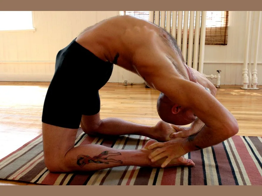 King Pigeon (Kapotasana) — photograph