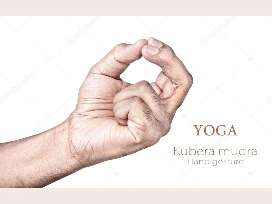 Kubera Gesture (Kubera Mudra) — photograph