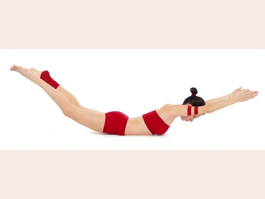 Locust Pose (Salabhasana) — photograph