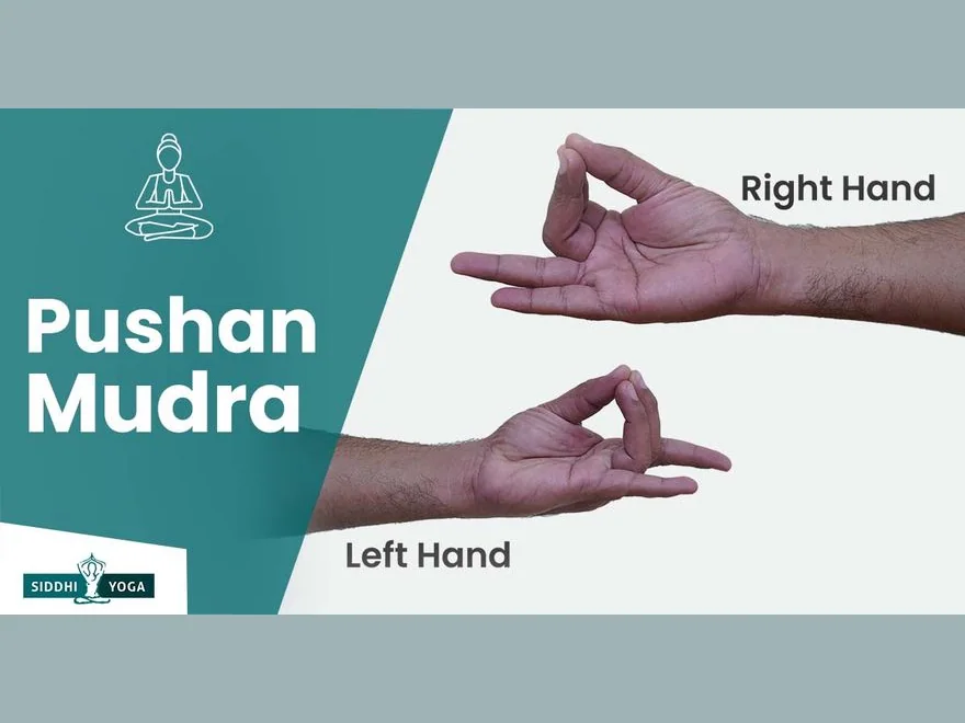 Nourishment Gesture (Pushan Mudra) — photograph