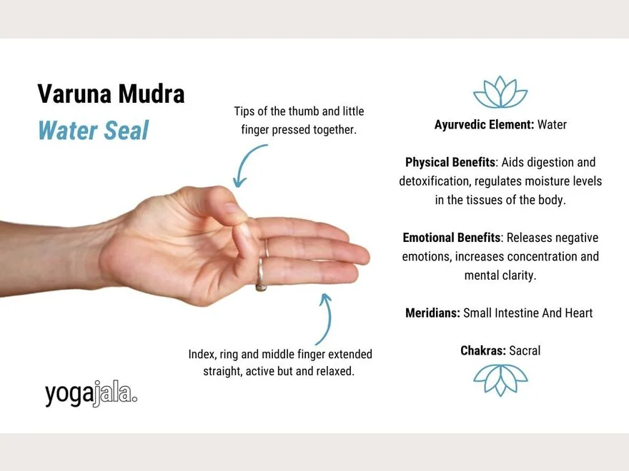 Water Gesture (Varuna Mudra) — photograph
