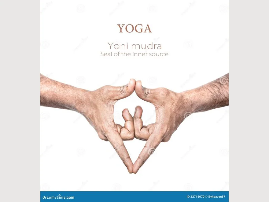 Womb Gesture (Yoni Mudra) — photograph